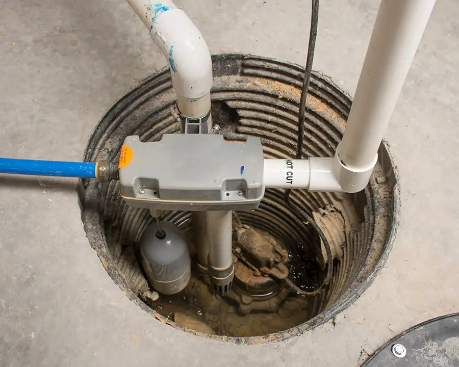 Sump Pump install or replacement, residential home basement sump pump - Springfield, IL